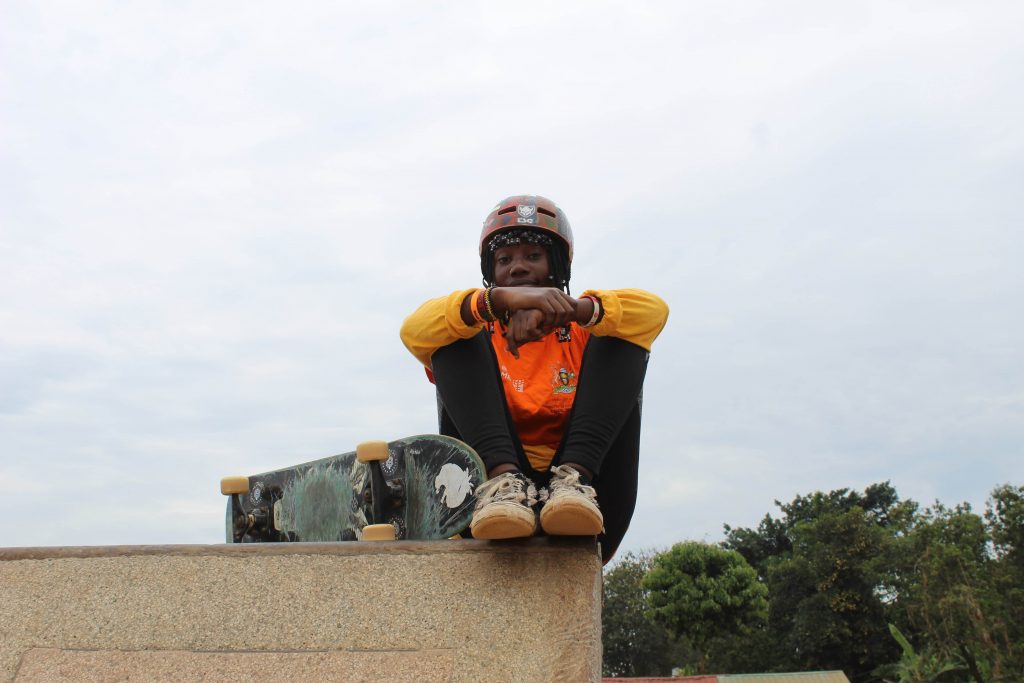 The Embassy Of Sweden Partners With Uganda Skateboard Society 5 Girl At Uganda Skateboard Society Skatepark