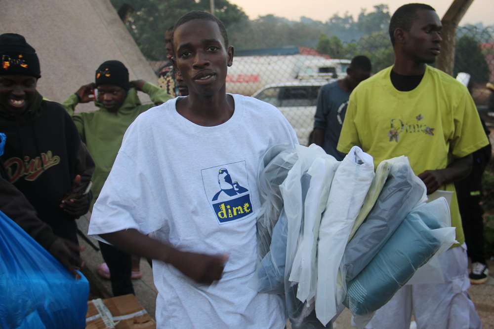 Uganda skateboard society and Dime MTL 59