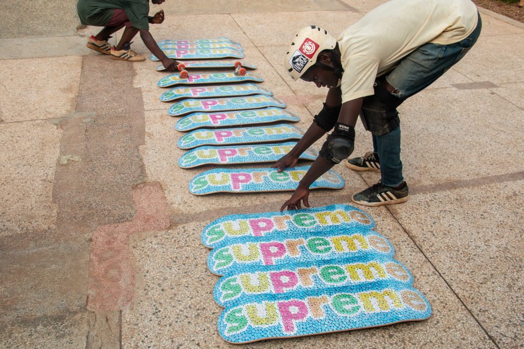Supreme x Uganda Skateboard Society 1 of 7