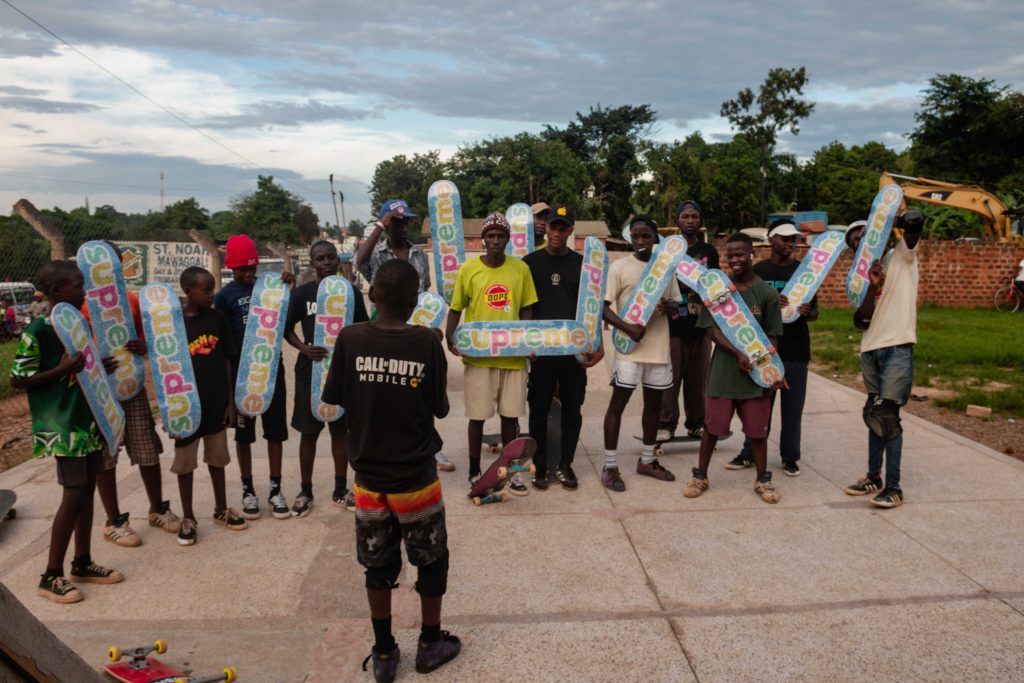 Supreme Supports Ugandan Skateboarding Scene with Donation of Latest Deck Designs 5 Supreme x Uganda Skateboard Society 4 of 7