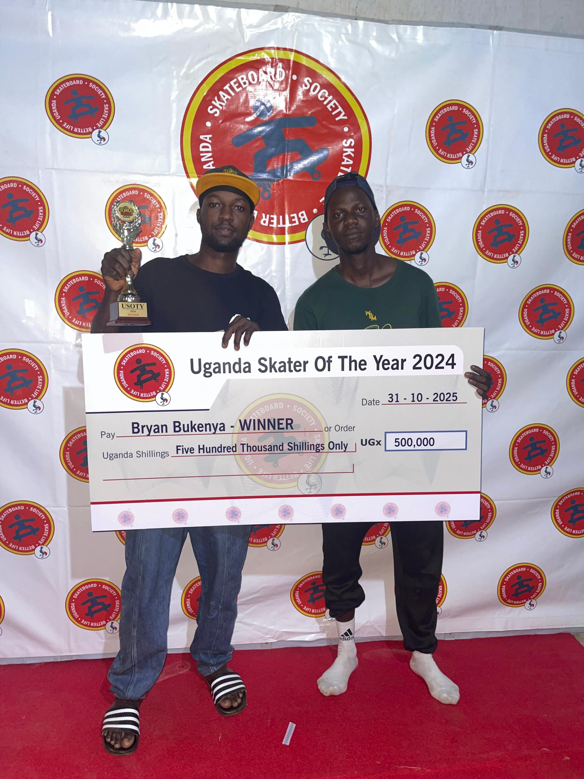 HOME 11 Bryan Bukenya Crowned Uganda Skater of the Year 2024