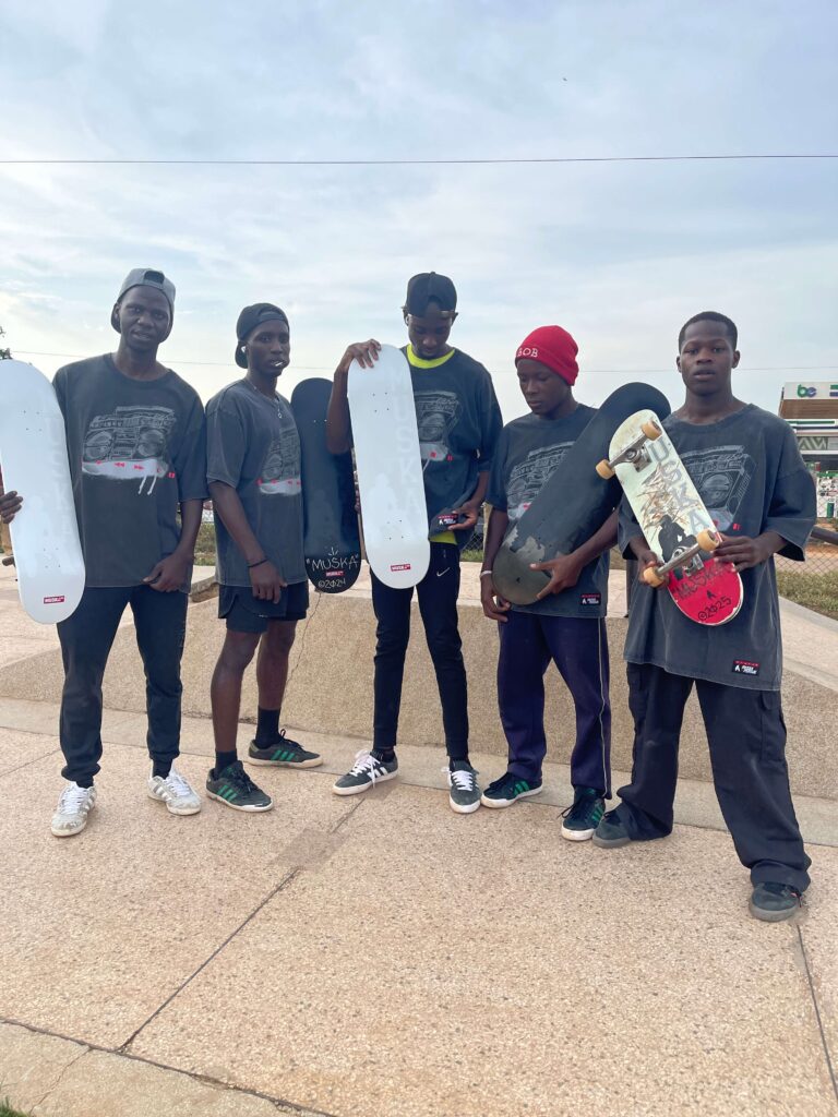 Chad Muska Uganda Skateboard Society Skateboard DONATION